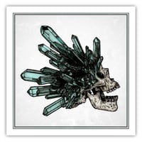 Crystal Skull - 10x10" PRINT