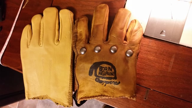 Grease bag gloves