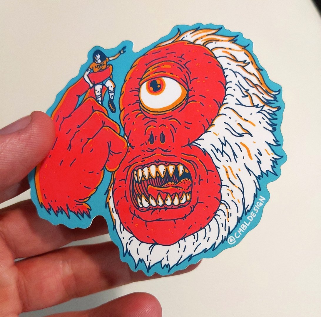 Cyclops Sticker