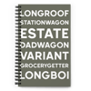 Wagon Jargon Notebook