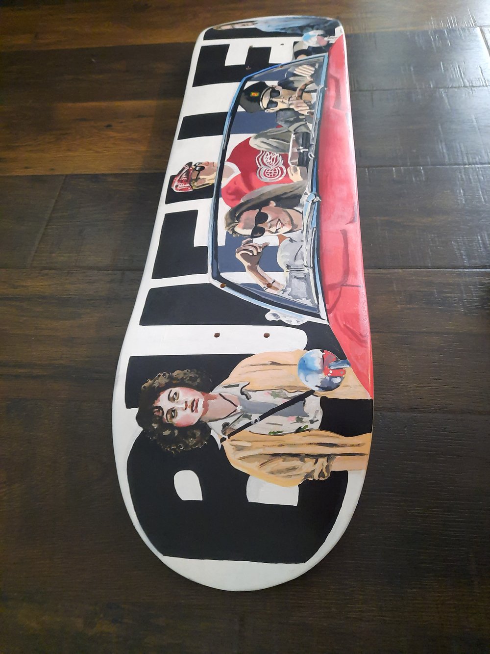 Ferris Bueller Deck (hand painted)