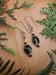 Image of Black Onyx Oval Earrings 1QL