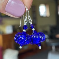 Image 5 of Cobalt Blue Earrings