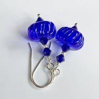 Image 1 of Cobalt Blue Earrings