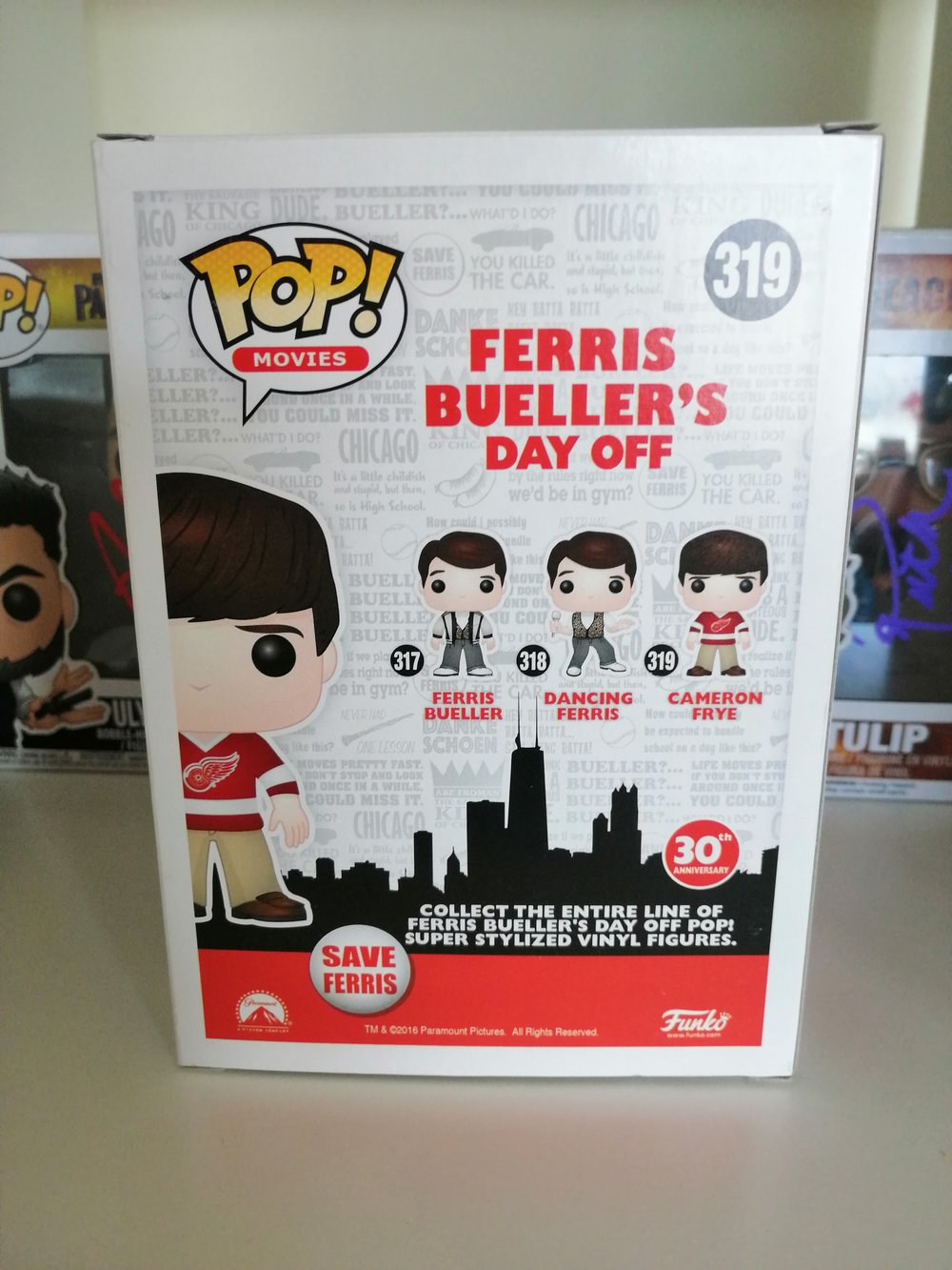 Alan Ruck Signed Ferris Bueller Pop