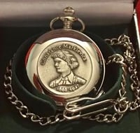 Image 3 of Constance Markievicz Pewter Pocket Watch
