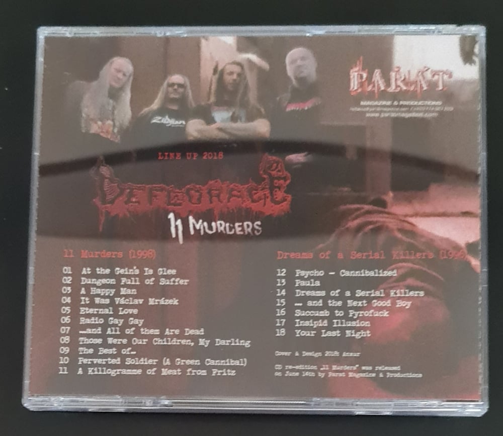 DEFLORACE - 11 Murders CD