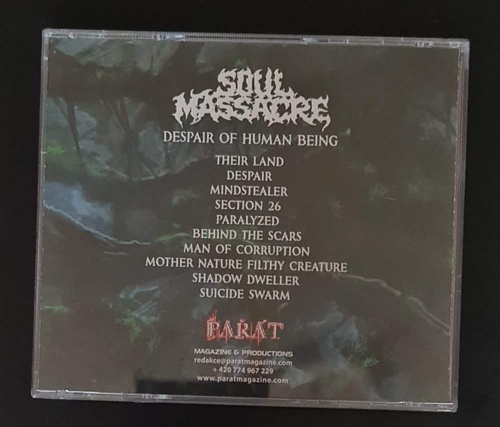 SOUL MASSACRE - Despair Of Human Being CD