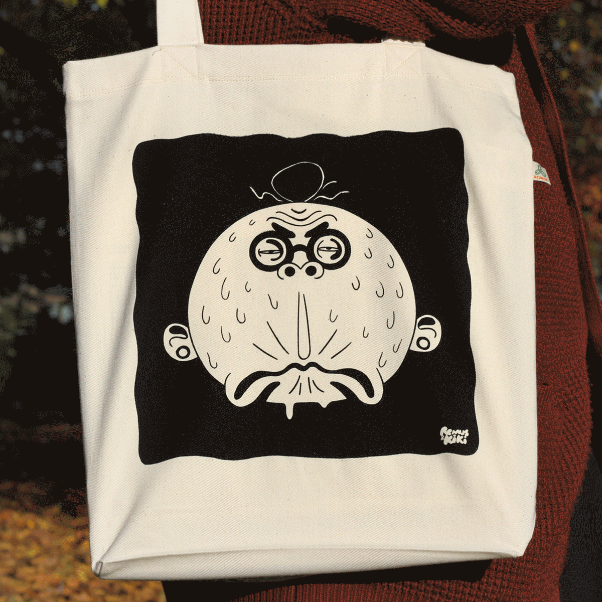 Image of  Limited Edition Remus & Kiki™ Tote Bag - 'Heads' Design