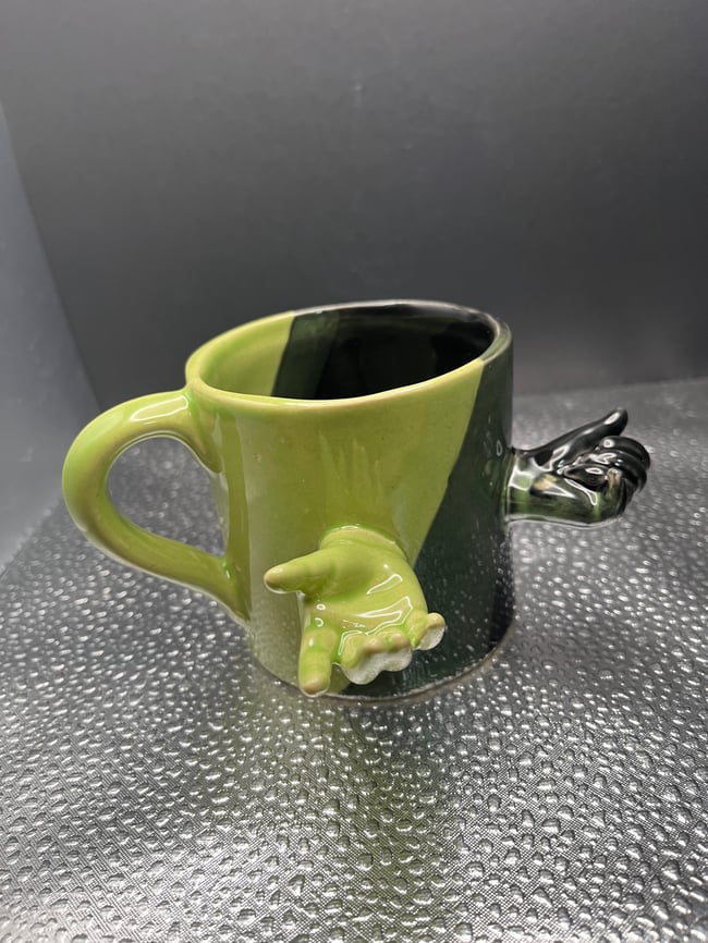 Handy Green Mug