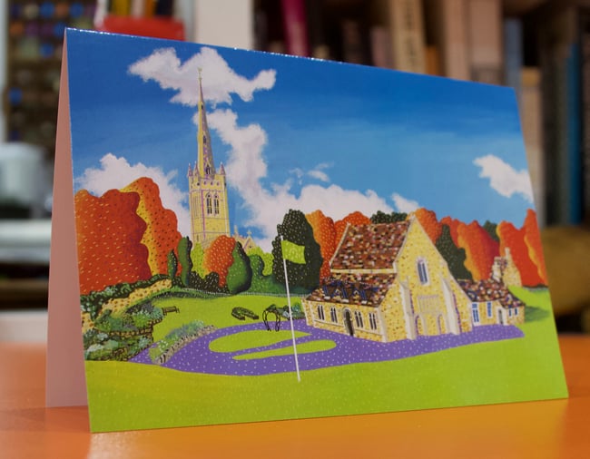 Oakham Castle Greetings Card
