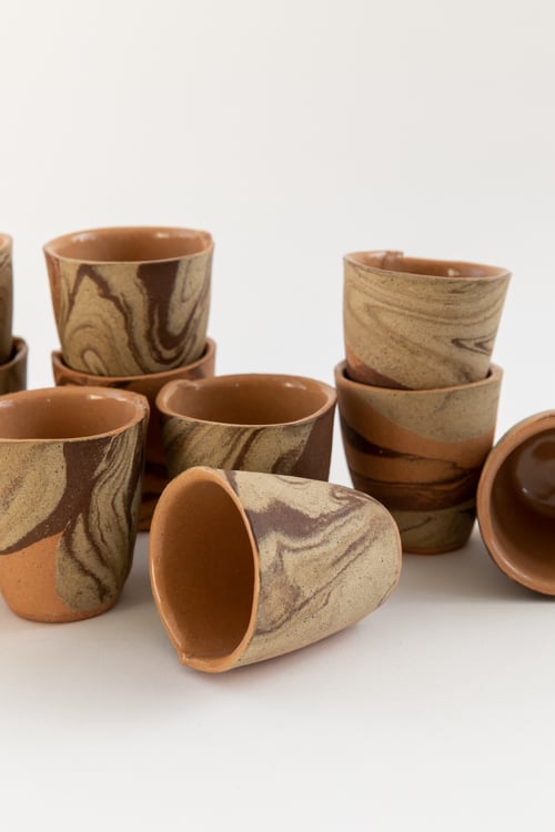 Image of Earthy Marbled Tumblers