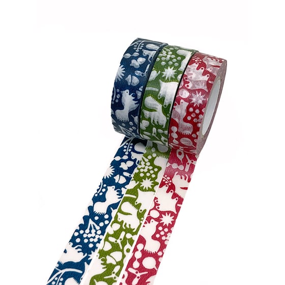 Image of Classiky Washi Tape - Forest of Squirrel