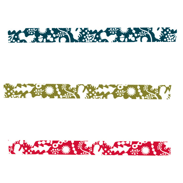Image of Classiky Washi Tape - Forest of Squirrel
