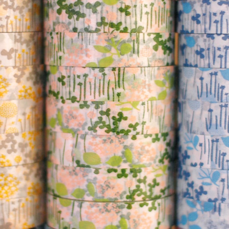 Image of Classiky Washi Tape - Little Garden