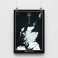 Image 1 of Ossian map prints
