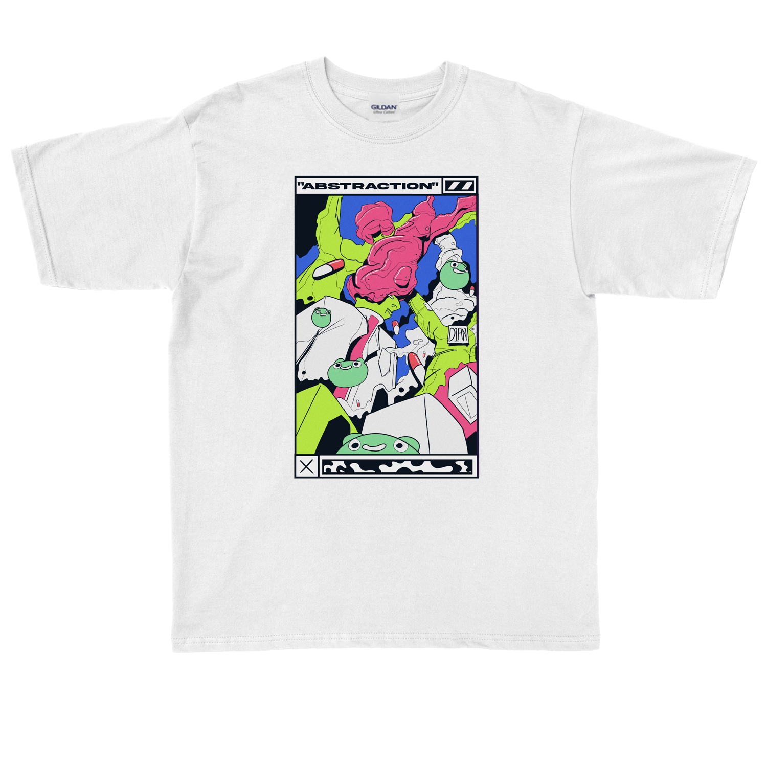 abstract tee