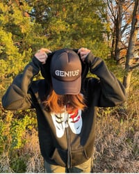 Image 4 of Black GNS trucker Hat