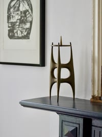 Image 3 of Brutalist Tripod Candleholder