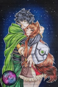 Image 1 of Raphtalia und Naofumi Poster 