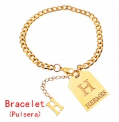 Image of Tag H Bracelet~Gold
