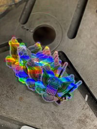 Image 2 of Holographic Eagle, Hammer Wrench, FAL Sticki Boi 