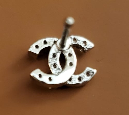 Image of Double C Nose Rings~ Bling Silver