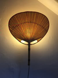 Image 1 of Ingo Maurer Uchiwa Wall Lamp, Germany, 1970s