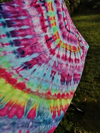 Image 2 of Hand dyed shawl, choice of colours