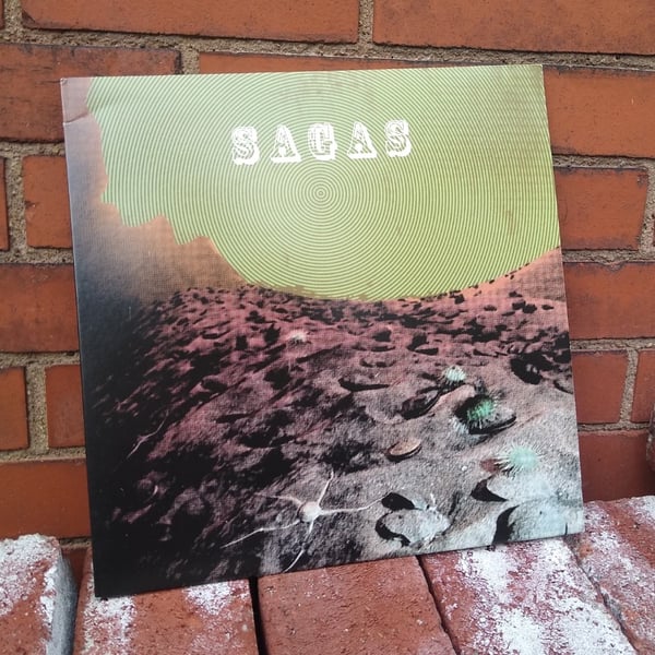 Image of Sagas "Between Worlds" LP [Greenup Industries, 2011]