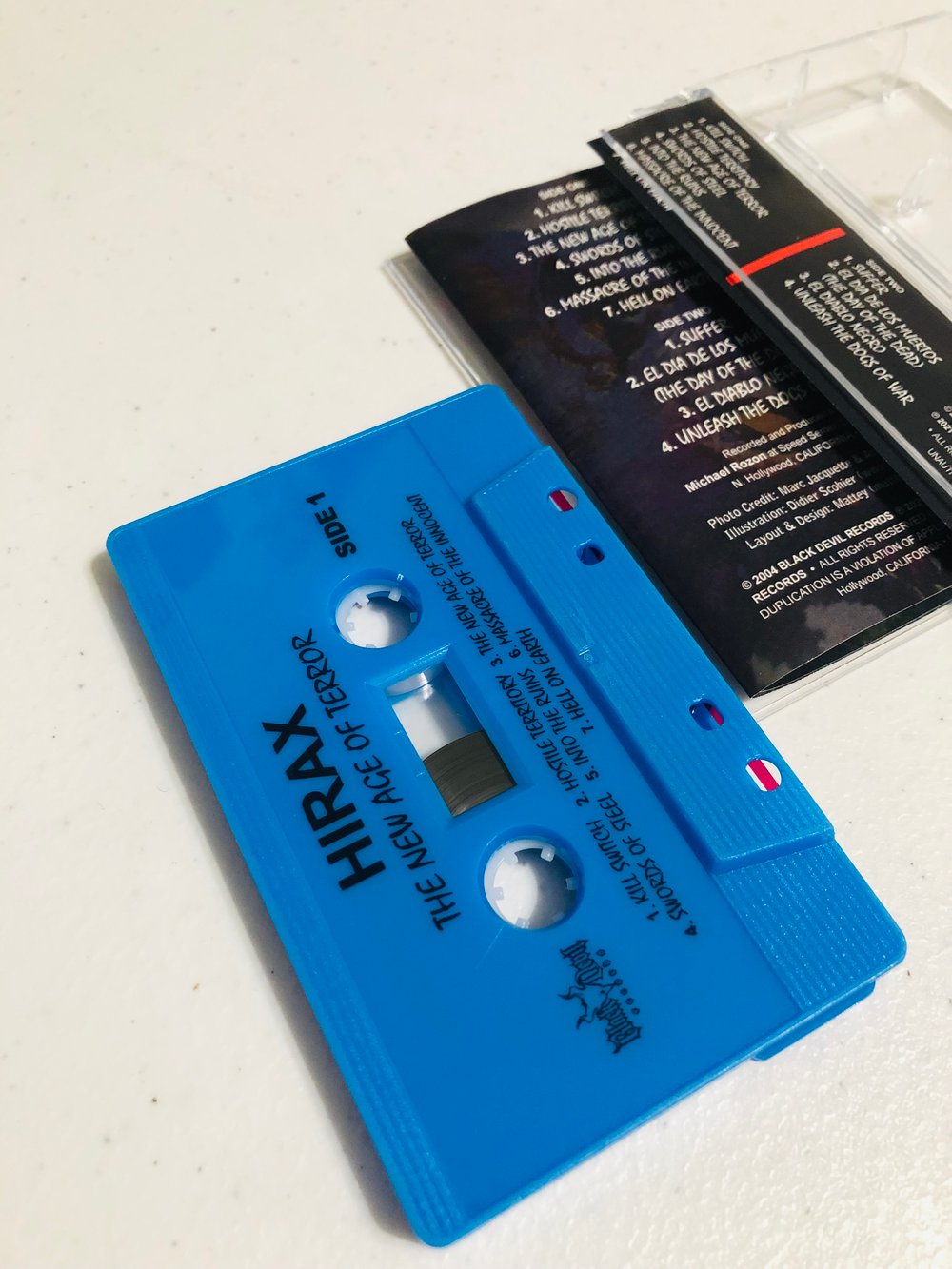 HIRAX "The New Age of Terror" cassette