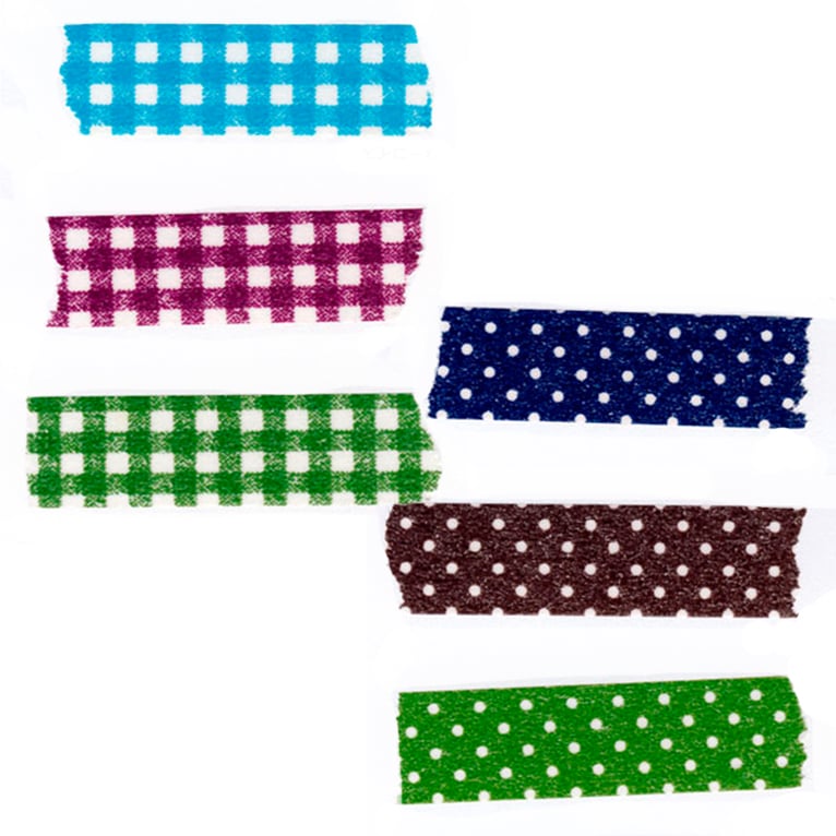 Image of Classiky Washi Tape - Pattern Sets