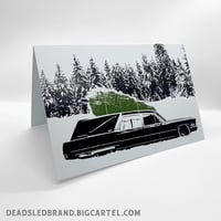 Image 1 of Dead Sled Holiday 2020 Card