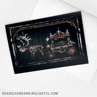 Image 3 of Dead Sled Holiday 2021 Card