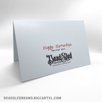 Image 2 of Dead Sled Holiday 2021 Card