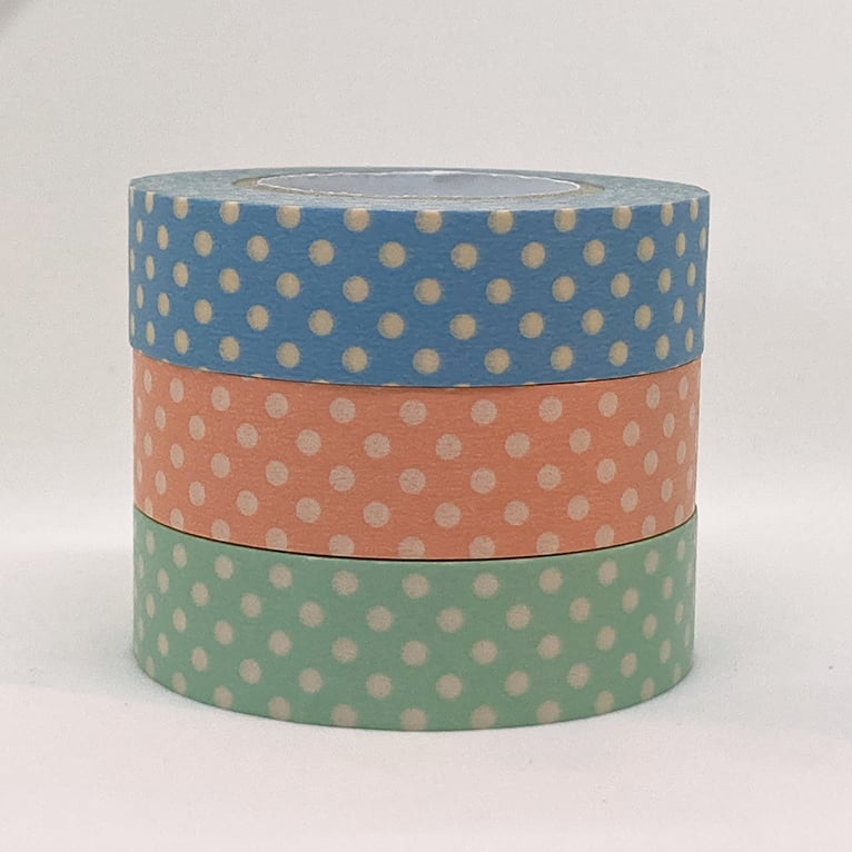 Image of Classiky Washi Tape - Pattern Sets - Pastel