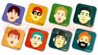 JOOHONEY VINYL STICKERS [Assortment of 8]