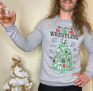 Image of Big Time Pro Wrestling Christmas Sweater