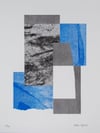 CONCRETE BLUE riso print