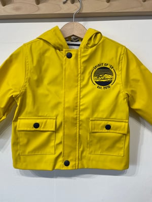 Image of SO58 Baby/Toddler Rain Jacket Yellow 