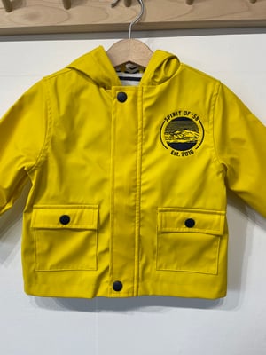 Image of SO58 Baby/Toddler Rain Jacket Yellow 