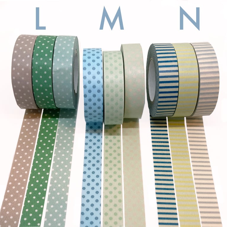 Image of Classiky Washi Tape - Patterns