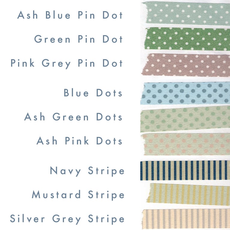 Image of Classiky Washi Tape - Patterns