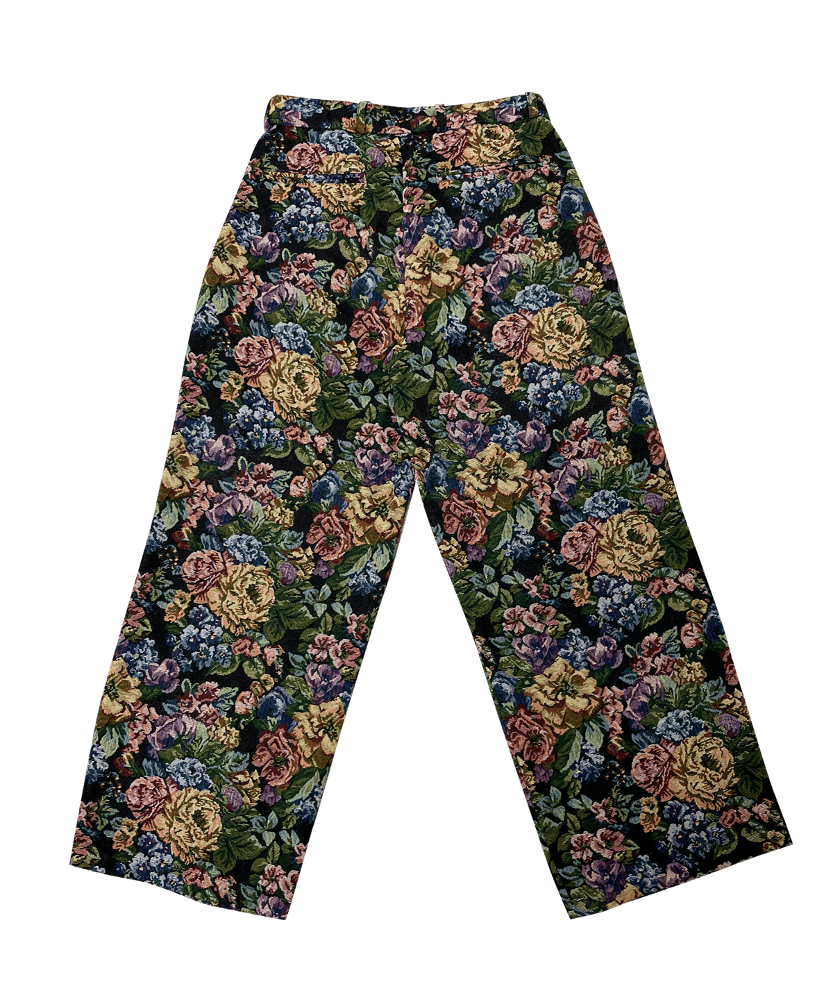 Image of FLOWER GARDEN JACQUARD WIDE PANTS