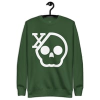 Image 4 of My Skull Is White Unisex Premium Sweatshirt