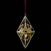 Image 4 of CHRISTMAS HARLEQUIN RHOMBE Gold or Silver
