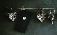 Image 5 of CHRISTMAS HEART - Gold or Silver
