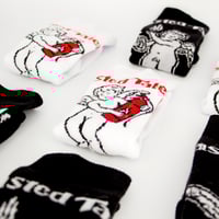 Image 2 of White Heavenly Socks