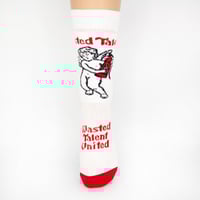 Image 4 of White Heavenly Socks