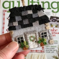 Image 2 of PDF Downloadable Pattern  - Little English Cottage ornaments 
